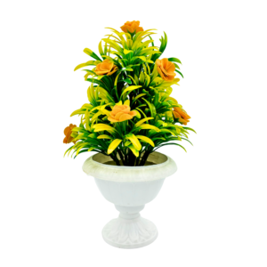 Artificial Plants with Pot Showcase Decoration Plants Flowers | Fake Plant | Artificial Plants for Home Decor Office Gifting Plants Decorative Potted Plants (RV-AP9)